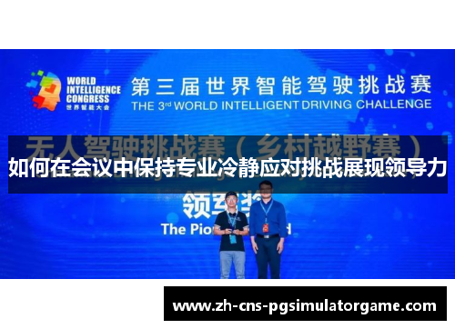 如何在会议中保持专业冷静应对挑战展现领导力